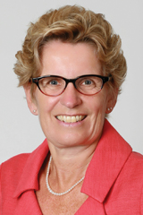 Ontario Premier Kathleen Wynne