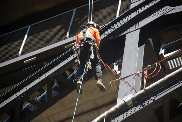 Photos courtesy Rope Access Maintenance