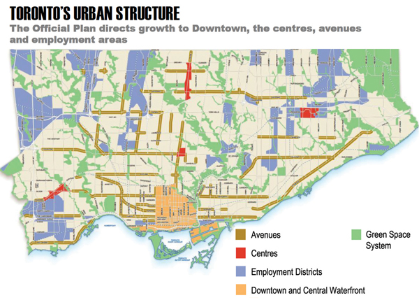 From Toronto's official plan