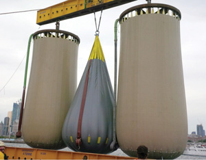 Installation of Hydrostor’s air bags